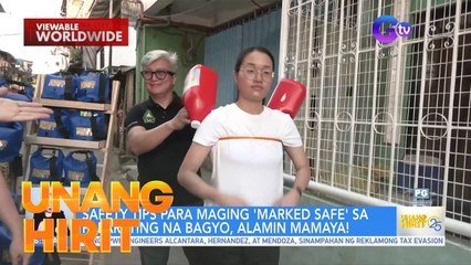 Maging ‘Marked Safe’ sa Paparating na Bagyo | Unang Hirit