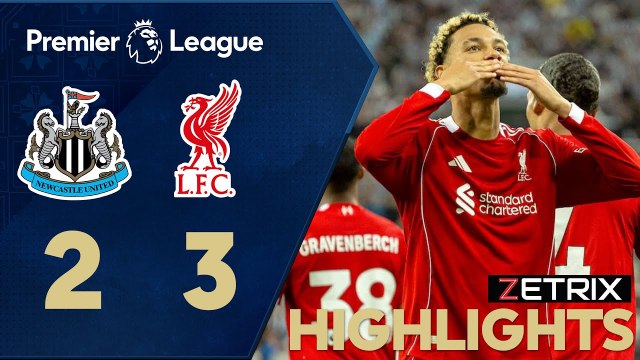 Newcastle United 2 - 3 Liverpool - Liga Perdana Inggeris 2025/26