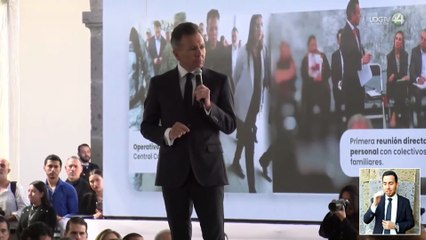 Lemus reconoce crisis de desaparecidos en su primer informe