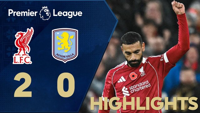 Liverpool 2 - 0 Aston Villa - Liga Perdana Inggeris 2025/26