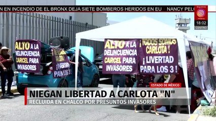 En el Estado de México, niegan libertad condicional a 'Doña Carlota', detenida por homicidio