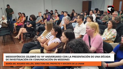 Mediosféricos celebró su 10º aniversario con la presentación de una década de investigación en comun