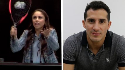 Paola Longoria se opone a la disminución del presupuesto al deporte; mientras la Conade de Rommel Pacheco hace gastos excesivos