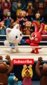 cat and rabbit boxing competition #cat #rabbit #shorts
