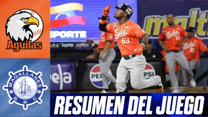Resumen del juego Águilas del Zulia vs Navegantes del Magallanes | 06 de noviembre de 2025