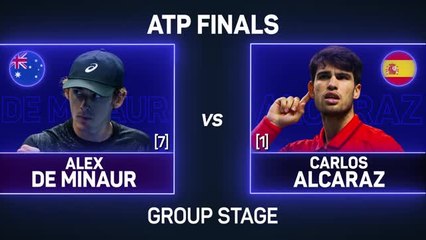 Alcaraz starts ATP finals campaign with win