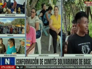 Hombres y mujeres del edo. Anzoátegui eligen integrantes de sus Comités Bolivarianos de Base Integral