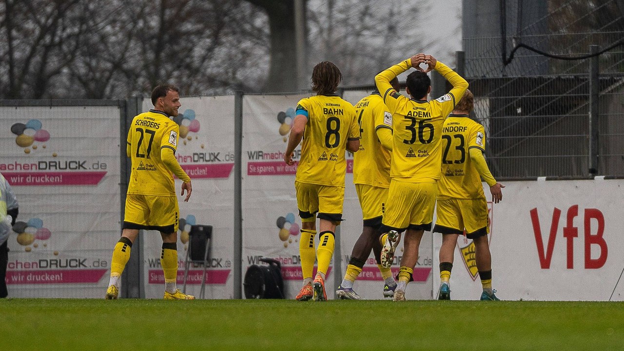 Gindorfs Hammer zum Doppelpack: Aachen eiskalt gegen VfB II