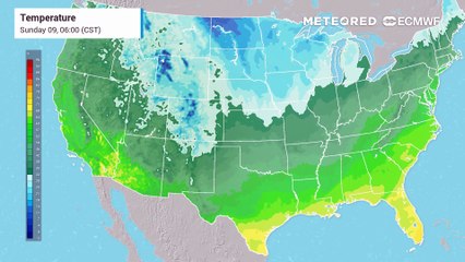 Frigid Temperatures End The Weekend