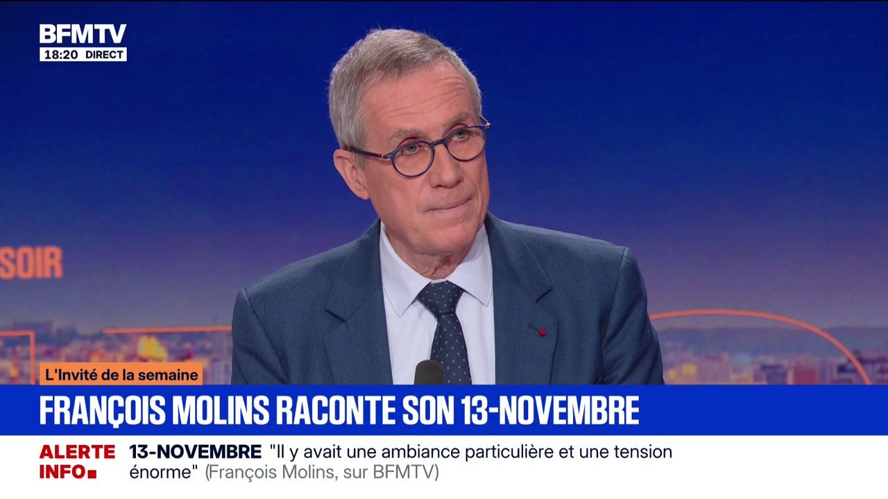 13-novembre 2015: "Je suis entré trois fois" dans le Bataclan, se rappelle François Molins, ancien procureur de la République de Paris