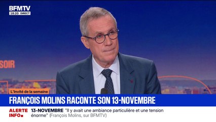 13-novembre 2015: "Je suis entré trois fois" dans le Bataclan, se rappelle François Molins, ancien procureur de la République de Paris
