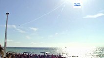 Grecia celebra un espectacular desfile aéreo cerca de Atenas con cazas F-35, Rafale y F-16 Zeus