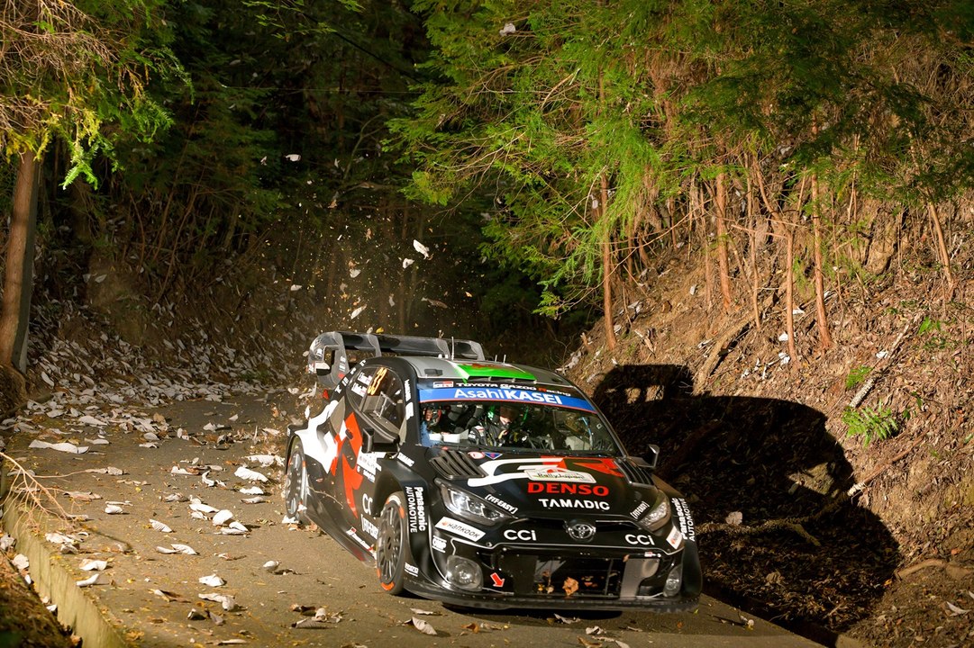 Gallery: Elfyn Evans finishes second at Rally Japan