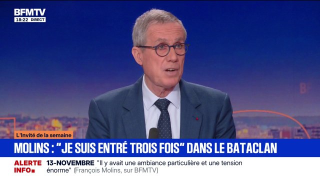 13-novembre 2015: François Molins, ancien procureur de la République de Paris, raconte des scènes de guerre