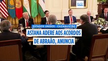 Cazaquistão vai aderir aos Acordos de Abraão e assina entendimentos comerciais com os EUA