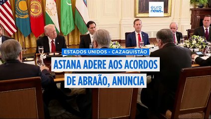 Cazaquistão vai aderir aos Acordos de Abraão e assina entendimentos comerciais com os EUA