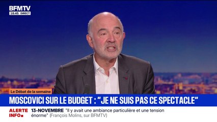 Déficit: "Il faut éviter l'avalanche", explique Pierre Moscovici, premier président de la Cour des comptes