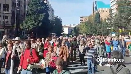 Miles de aragoneses reclaman en las tres provincias una sanidad pública, accesible y de calidad