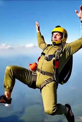 AI Generated Extreme Skydive 😱 | From Sky to Sea!