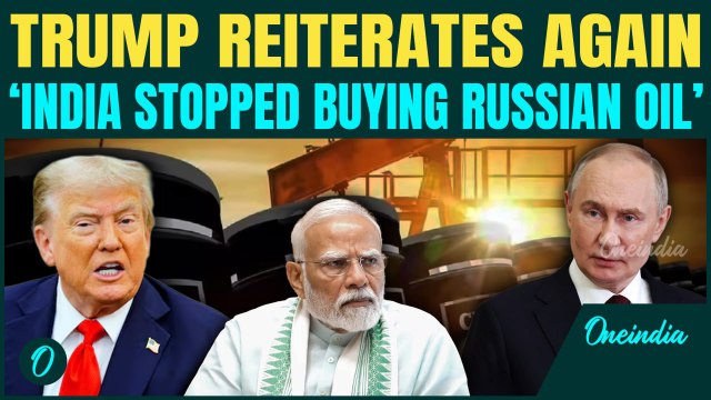 Trump makes SHOCKING claim on India Again! ‘Modi STOPPED Buying Russian Oil | Hints at India Visit