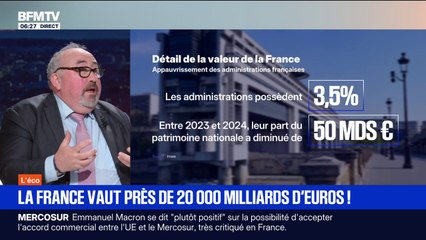 ÉDITO - La richesse cumulée de la France atteignait 19,559 milliards d'euros fin 2024