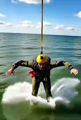 AI Generated Extreme Skydive 😱 | From Sky to Sea!