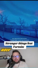 Stranger things feat Fortnite ?