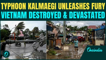 DEADLY Typhoon Kalmaegi KILLS 5 in Vietnam | Thousands DISPLACED, Cities SUBMERGED, Infra in RUINS