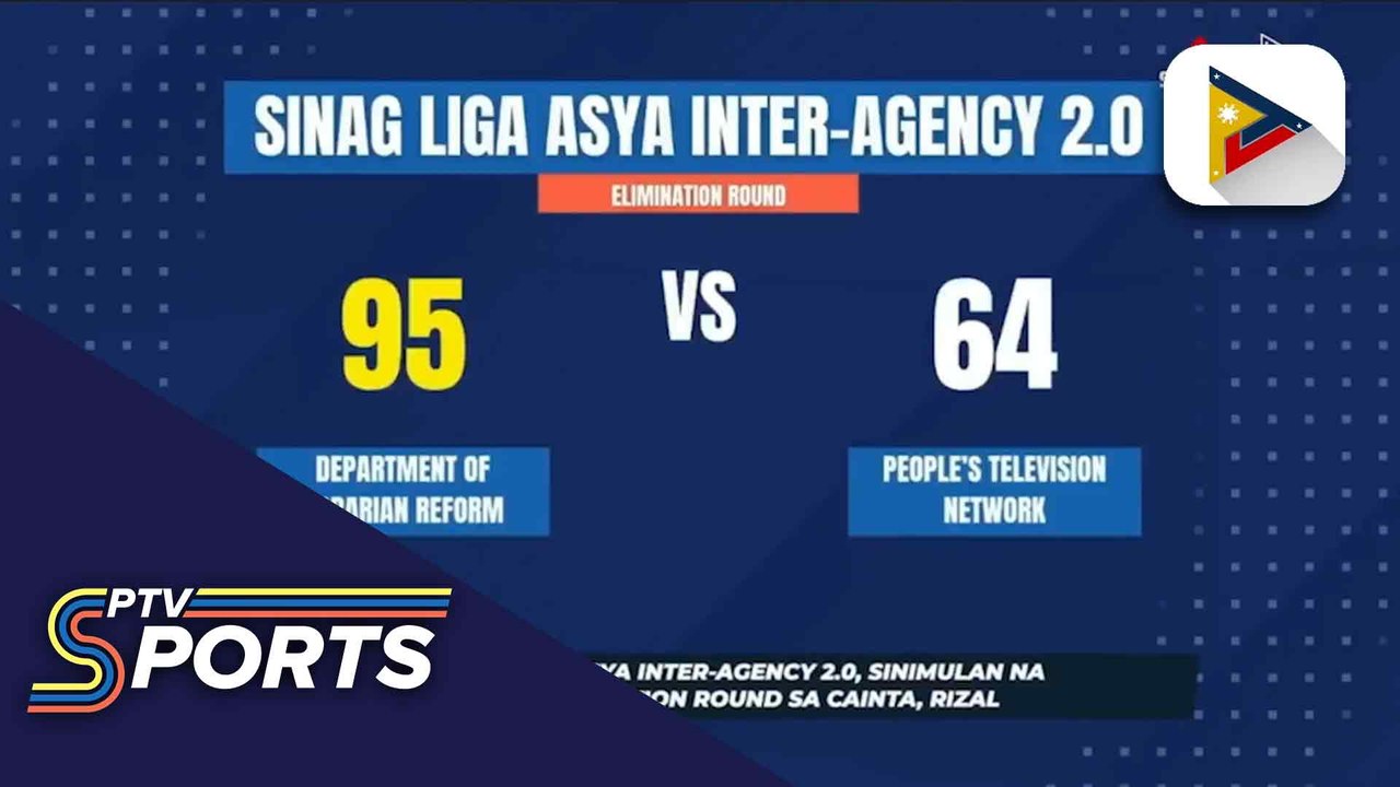 Sinag Liga Asya Inter-Agency 2.0. sinimulan na ang elimination round sa Cainta, Rizal