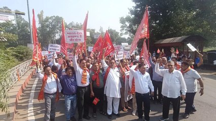 भगवान झूलेलाल के अपमान पर सिंधी समाज ने निकाली आक्रोश रैली