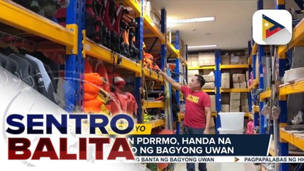 La Union PDRRMO, handa na sa epekto ng Bagyong #UwanPH; specialized rescue teams ng probinsya, nakaalerto | ulat ni Kathlene Ramones - PIA La Union