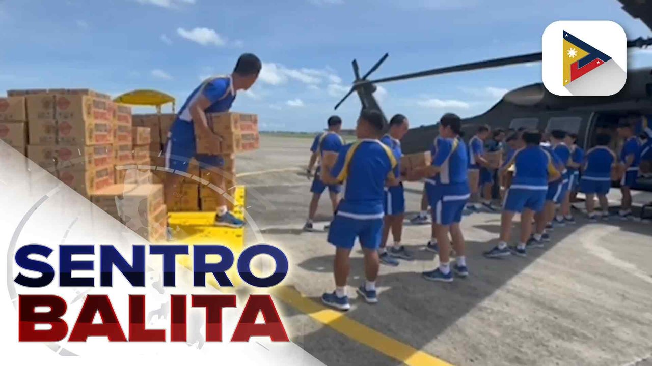 Mga tauhan ng Phl Army at Phl Navy, tumutulong sa relief operations sa Cebu; Camotes Islands na wala pa ring supply ng kuryente at tubig, hinatiran ng tulong | ulat ni  Jessee Atienza - PTV Cebu