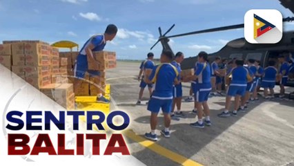 Mga tauhan ng Phl Army at Phl Navy, tumutulong sa relief operations sa Cebu; Camotes Islands na wala pa ring supply ng kuryente at tubig, hinatiran ng tulong | ulat ni  Jessee Atienza - PTV Cebu