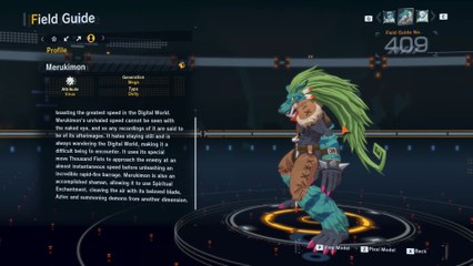 merukimon all digivolution/de-digivolution/profile Digimon Story Time Stranger