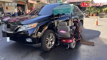 埔里電動代步車雙載擦撞汽車 99歲嬤頭部受創傷重不治