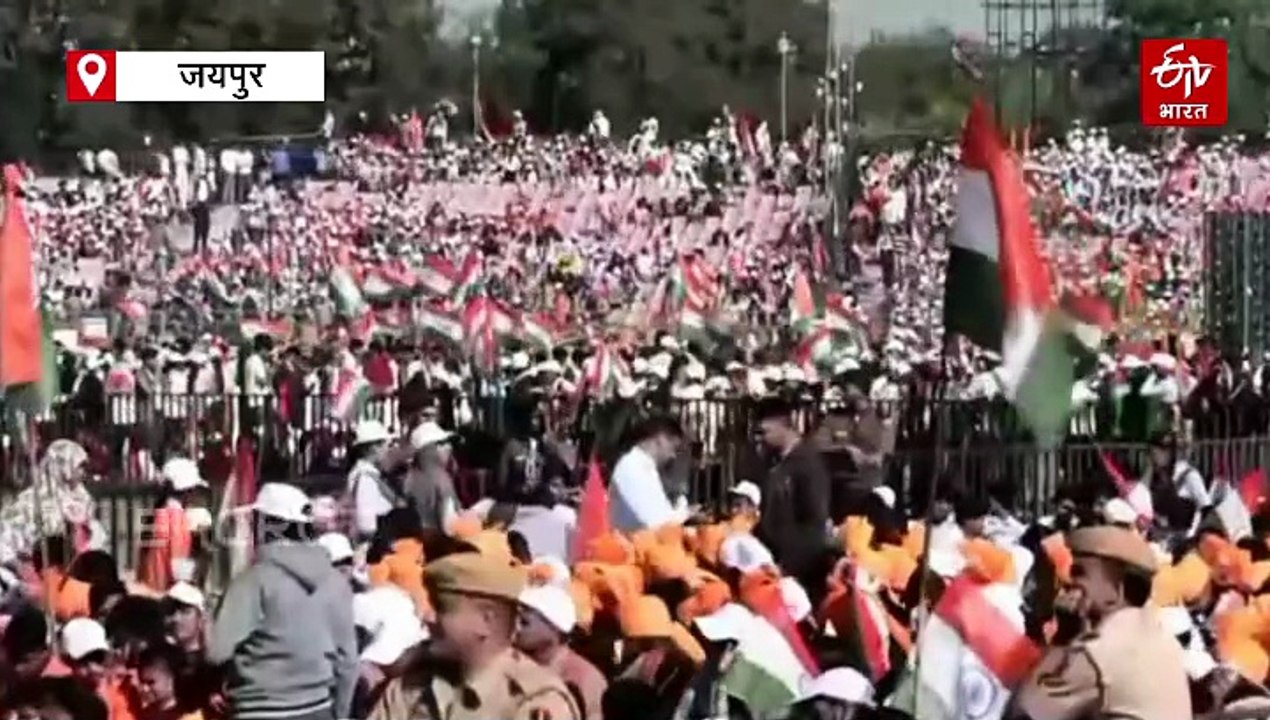 वंदे मातरम की 150वीं वर्षगांठ : जयपुर के SMS स्टेडियम में 50 हजार लोगों ने एक साथ गाया राष्ट्रीय गीत