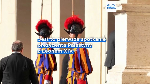 Papież Leon XIV i Mahmud Abbas rozmawiali w Watykanie o pokoju w Strefie Gazy