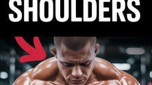 3 Exercises for MASSIVE SHOULDERS ✅ #fitness #workout #gym