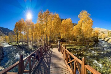 Tarihin ve doğanın birleşme noktası: Bahçesaray'da sonbahar senfonisi