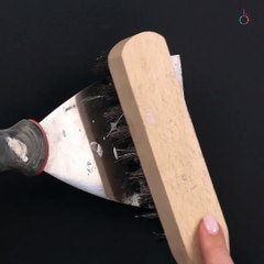 What a genius tool you can make to get rid of dried cement!