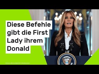 Melania Trump: Lippenleser deckt auf - diese Befehle gibt die First Lady ihrem Donald