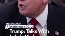 Trump Talks With India's Modi Going Well