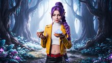 Rumi in Fantasy World KPop Demon Hunters