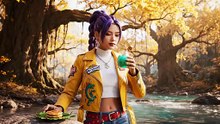 Rumi in Fantasy World KPop Demon Hunters