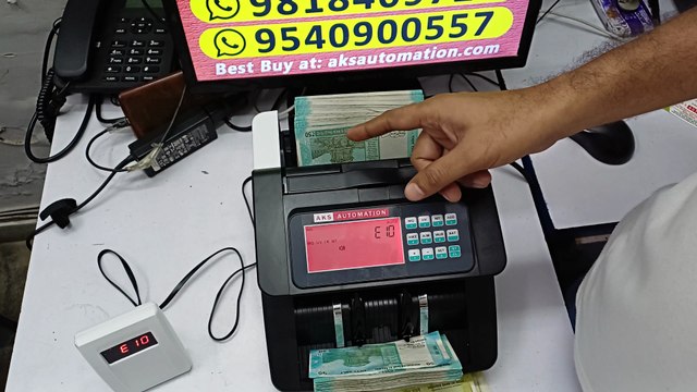 Best Note Counting Machine Dealers for Janpath Market, Delhi | AKS Automation - Trusted Cash Handling Experts 💰