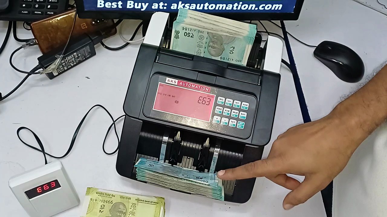 Best Note Counting Machine Dealers for Sarojini Nagar, Delhi | AKS Automation - Reliable Cash Counting Experts 💰