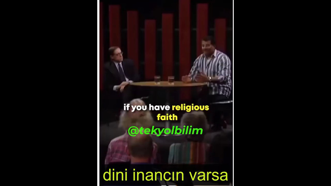 DİNDARLAR BİLİME AT GÖZLÜĞÜ İLE BAKAR - NEİL deGRESSE TYSON (AMERİKALI ASTROFİZİKÇİ)
