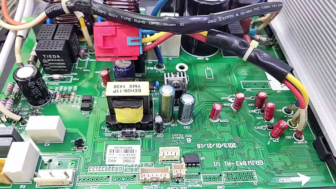 Gree Dc inverter ac E6 error code outdoor pcb Dc inverter ac pcb fault repair #573