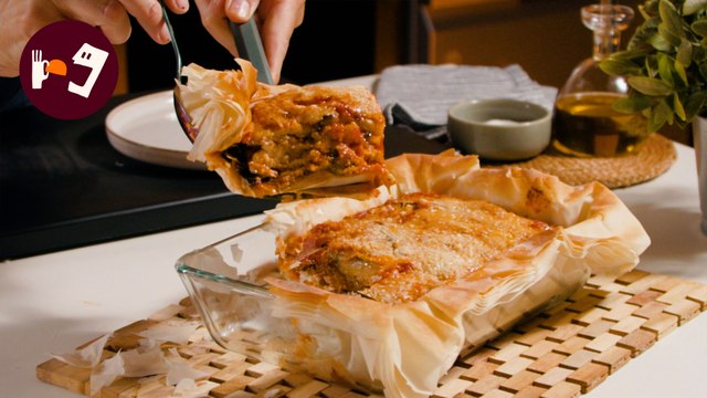 Pastel vegetariano de berenjena y tomate al horno: receta fácil y saludable