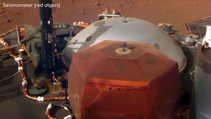 SONIDO REAL captado en MARTE: Misión InSight de la NASA